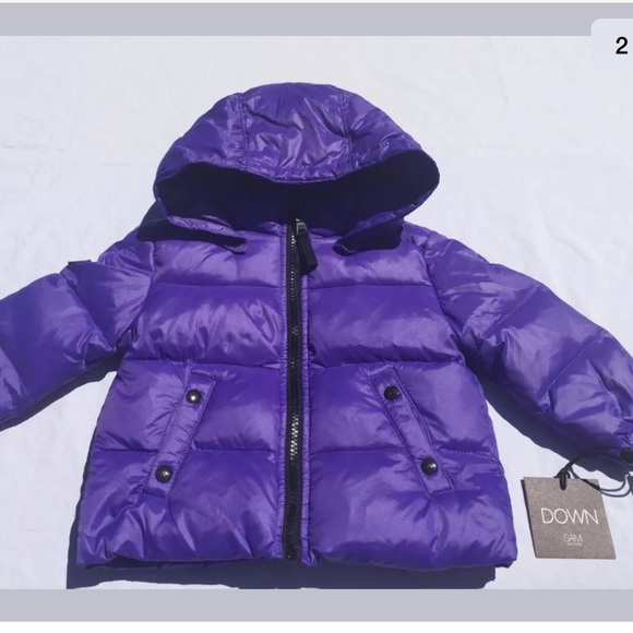 SAM. NEW YORK**Purple Toddler Girl Coat**12-18 mo. - Picture 5 of 7